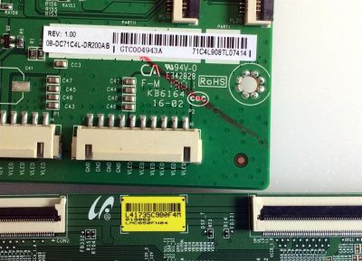 KIT DE TARJETAS PARA TV TCL / NUMERO DE PARTE MAIN 08-SS65CUN-OC412AA / 40-MST10M-MAH4HG / T-CON LJ94-41735C / RAHU11P2TA4V0 / DRIVER 08-DC71C4L-DR200AB / 40-DC700L-DRB4LG / FUENTE 08-P301W0L-PW200AB / 40-P301HL-PWA1CG / PANEL LVU650NDBL / MODELO 65R615 - Imagen 3